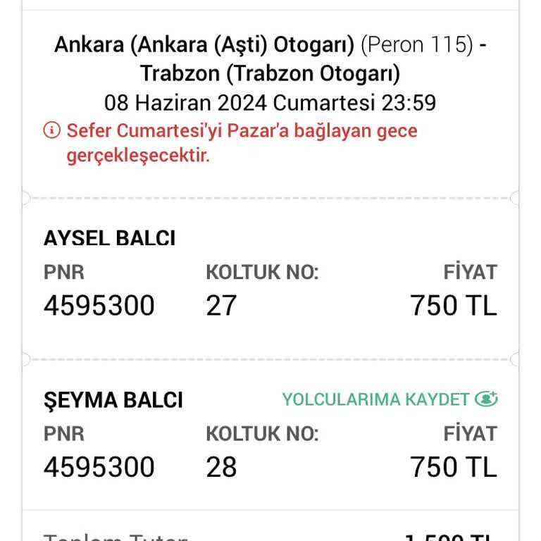 Obilet Bilet İptal Veya Açığa Alma