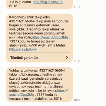 Aras Kargo Aras Müşteri Hizmetleri Ve Yalancı Kurye.