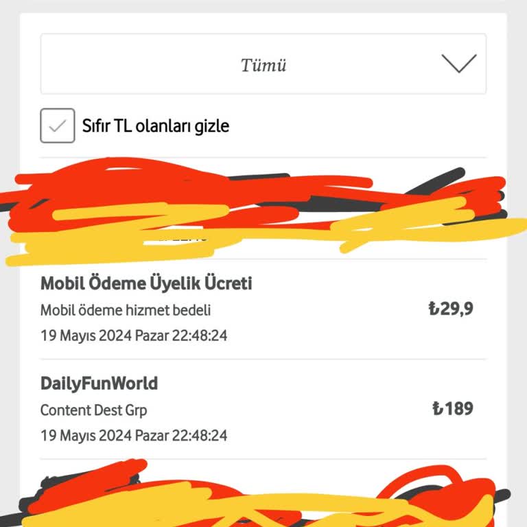 VizyonMobil Dailyfunworld Benden İzinsiz Üyelik Başlatmış.