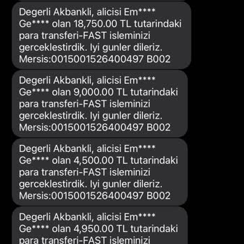 Akbank 444 25 25'i Kullanarak Hesaptan Bilgim Dışında Para Çekme