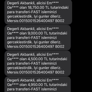 Akbank 444 25 25'i Kullanarak Hesaptan Bilgim Dışında Para Çekme