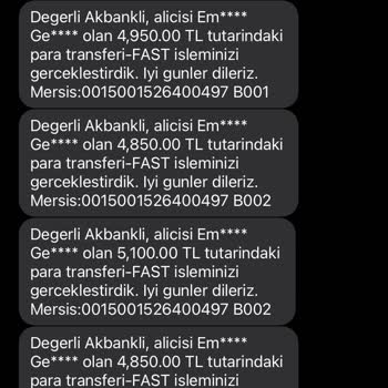 Akbank 444 25 25'i Kullanarak Hesaptan Bilgim Dışında Para Çekme