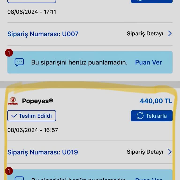Tıkla Gelsin Teslim Alınmadığı Halde Teslim Edilmiş Gibi Gösterilen Sipariş!