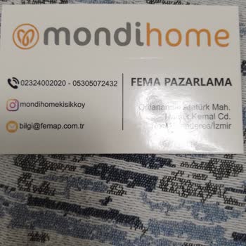 Fema Pazarlama Mondihome Kısıkköy Aldığım Ürünler Teslim Edilmiyor.
