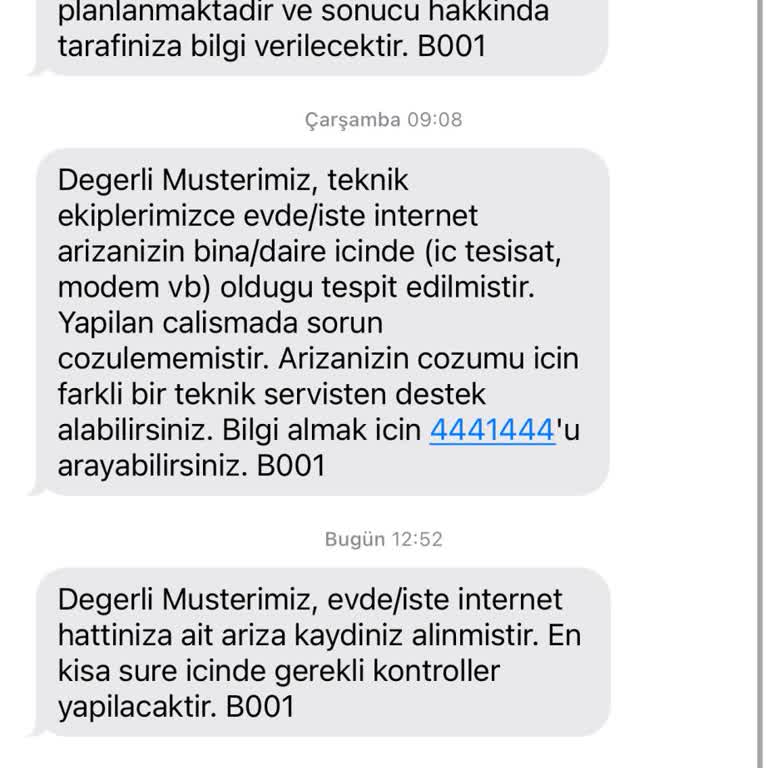 Türk Telekom Sabit İnternet Sorunu