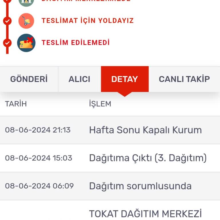 Kargomsende Teslimat İçin Çıktığı Halde Teslimat Etmiyor