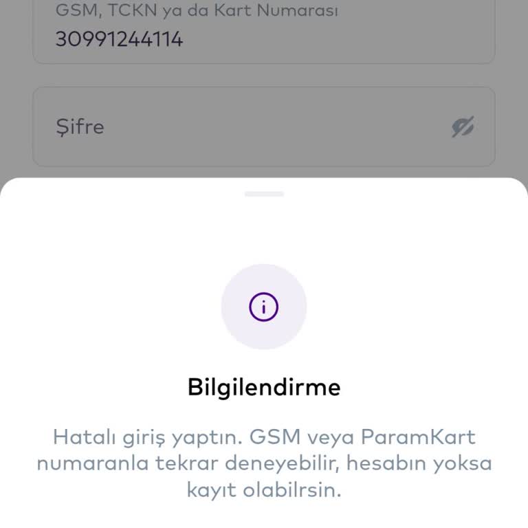 Param Uygulamasının Güvensizliği Ve İrtibat Olabilecek Kimse Yok!