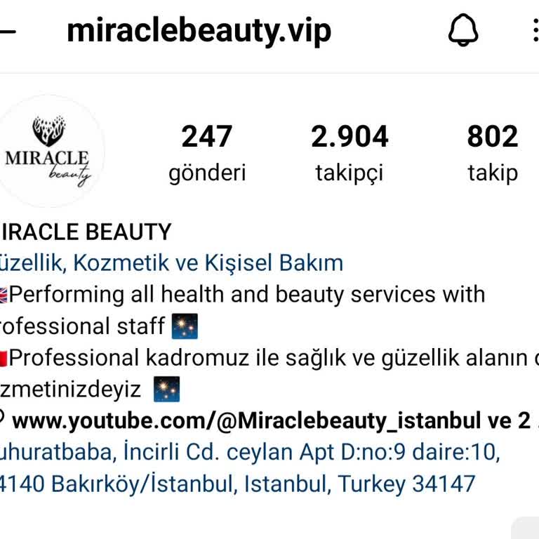 Miracle Güzellik Merkezi Miracle Beauty Şikayet
