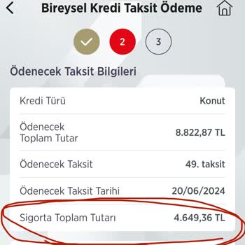 Türkiye Sigorta'nın Krediye Bağlantılı Yasal Olmayan Sigorta Primi