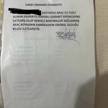 Ayıplı Ürün! Chery Tiggo 8 Pro