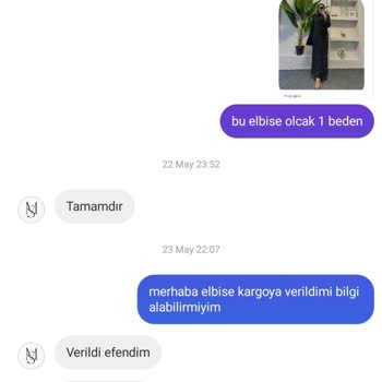 By Merve Serin Değişim Yapılan Ürünü Göndermiyorlar