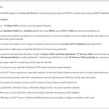 Ziraat Bankası Bankkart Puanları Yüklemedi
