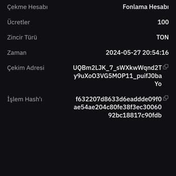Telegram Cüzdanı Kripto Para Transfer