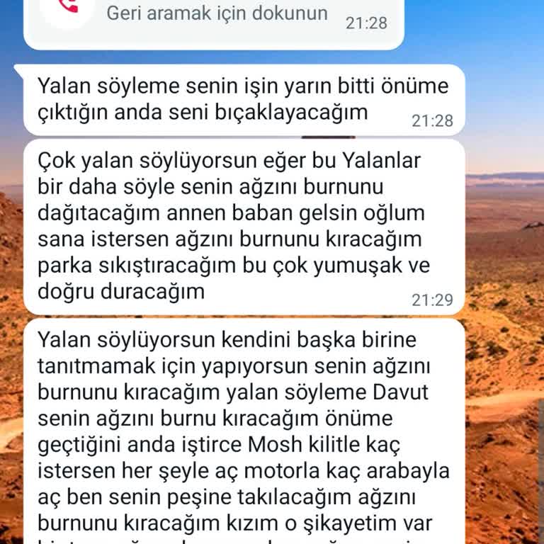 WhatsApp Ovakavağı Mahallesi'nde Tehdit Ve Siber Suç Tehlikesi