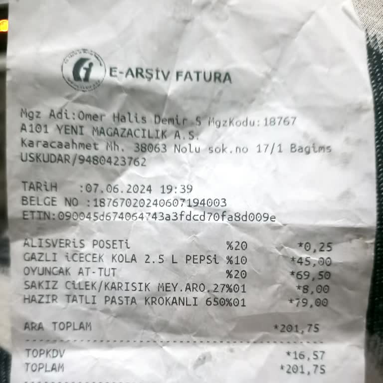 A101 Bozuk Pasta İadesi Alınmaması Müdür Yardımcısının Saygısızlığı