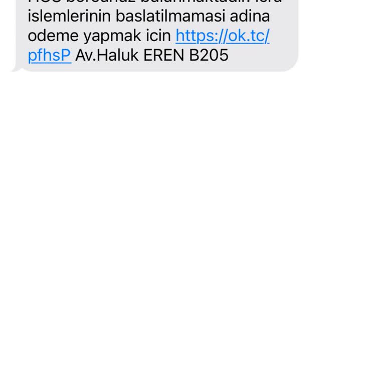 HGS Borcu Mesajı Hakkında Şikayet