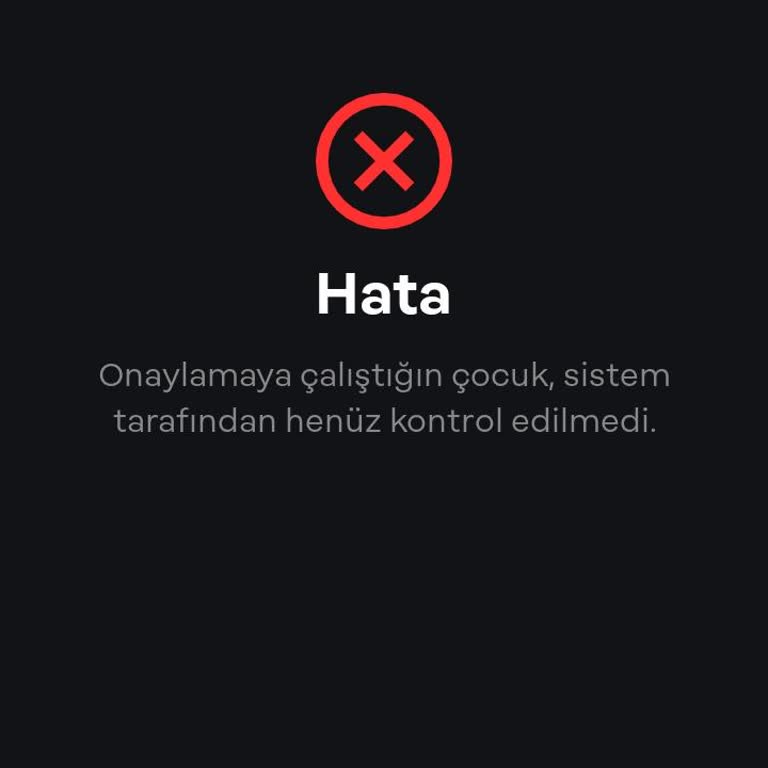 Papara "Onaylamaya Çalıştığın Çocuk Sistem Tarafından Onaylanmadı"