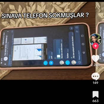 ÖSYM TYT 2024 Telefon Sokulmuş