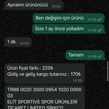 Melviencom Param İade Edilmedi Değişimde Yapılmadı Oyalayıp Durdular