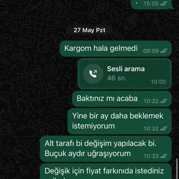 Melviencom Param İade Edilmedi Değişimde Yapılmadı Oyalayıp Durdular