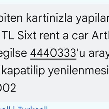 Sixt Parayı Çektiler, Rezervasyon Yok