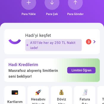 Hadi - TOMBANK Paranın Gelmemesi Hadi Karta