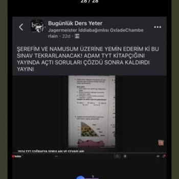 ÖSYM Sınav Soruları Çalındı!