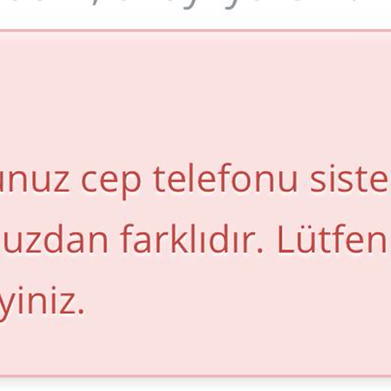 Passolig Telefon Numarası Eşleşmemesi