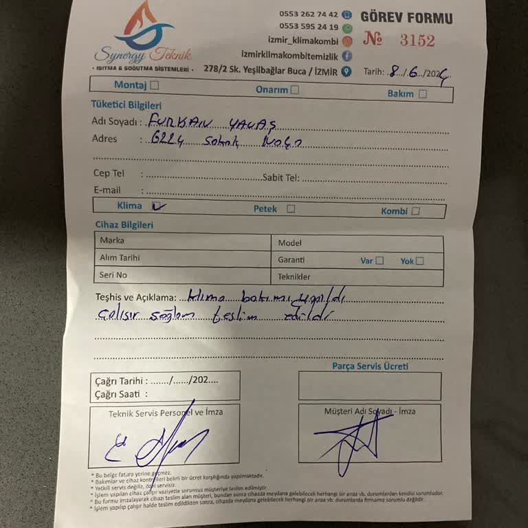 Türkiye Sigortanın Klima Bakımı Oyunu
