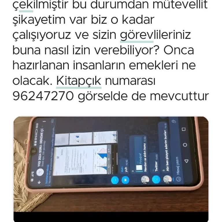 ÖSYM 2024 TYT Sınavında Kamera Yok