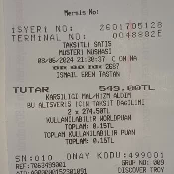 Çamsanpark Atasun Optik Şubesi Teşekkürler