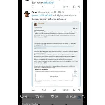 ÖSYM Sınav Soruları Çalındı