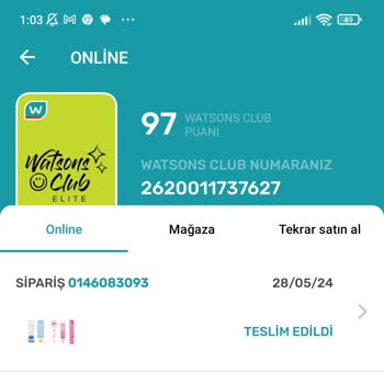 Watsons Yüklenmeyen Puanlar İletişim Kanalları Eksikliği