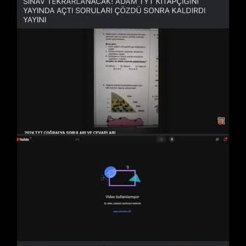 ÖSYM 2024 YKS Kural İhlali