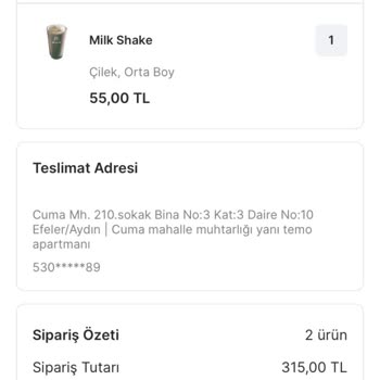 McDonald's Migros Yemek Üzerinden Siparişimi Getirmedi