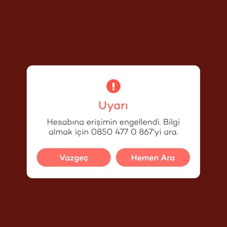 Tosla Hesabım Bloke. Açıklama Yok.