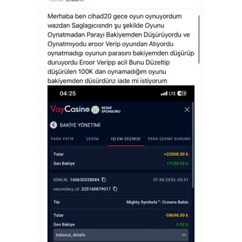 Wazdan 200BİN Tl Me El Koydu