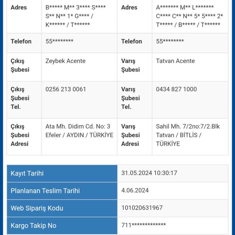Sürat Kargo 5 Gündür Aktarmada Kalan Kargom