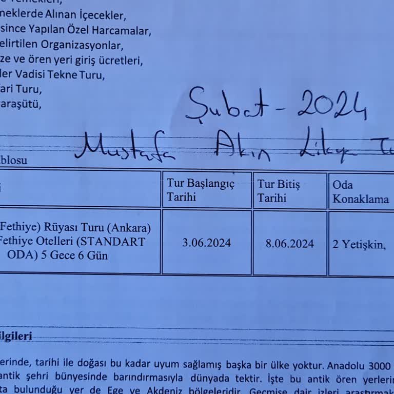 Coral Travel'dan Likya Turu Aldım. Turu İptal Ettiler. Mağdur Oldum