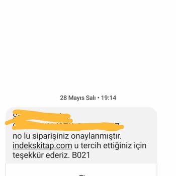 İndeks Kitap Ücretini Ödediğim Kitabım On İki Gündür Bana Ulaşmadı.
