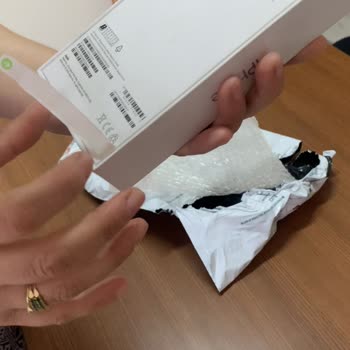 Aras Kargo Gelen Kargomda İphone Telefon Yok, Boş Kutu Teslim Edildi