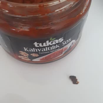 Tukaş Kahvaltılık Sosunda Ceviz Kabuğu Çıktı