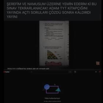 ÖSYM& MEB Açıklama Yap #YKS#