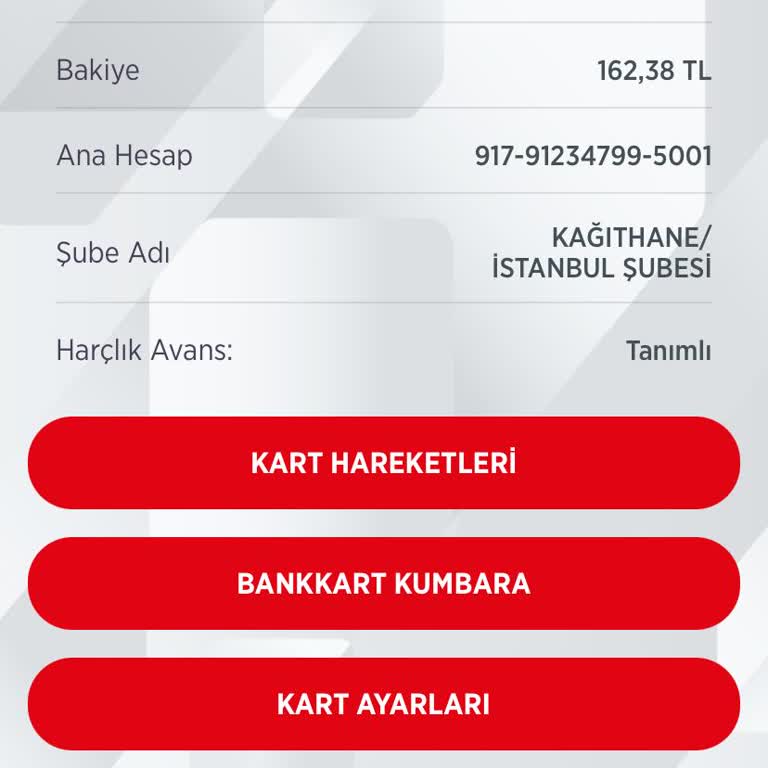 Ziraat Bankası Harçlık Avans Limit Tanımı