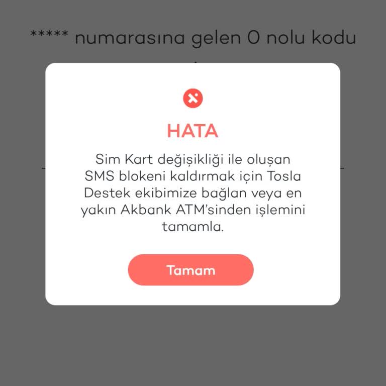 Tosla Hesabımdan İnternet Alışverişi Yapamıyorum.