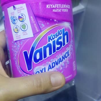 Kosla Vanish Oxi Leke Çıkarıcı Mağduriyeti