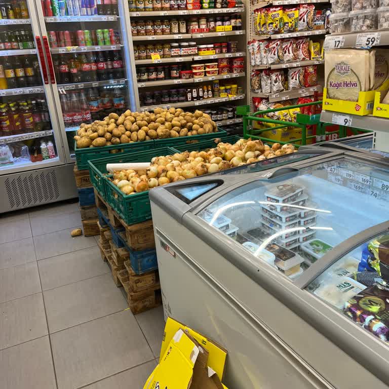Şok Market'te Kapanış Öncesi Yaşanan Sorun Ve Çalışan Davranışı