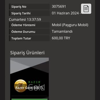 Playstore.com Almış Olduğum Kodları Vermedi