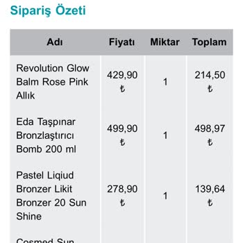 Watsons Cosmed Stick Güneş Kremi Hakkında