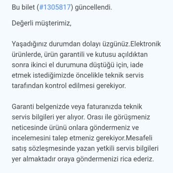 Pazarama Müşteri Hizmetleri Yanlış Yönlendirmesiyle Zararım Arttı